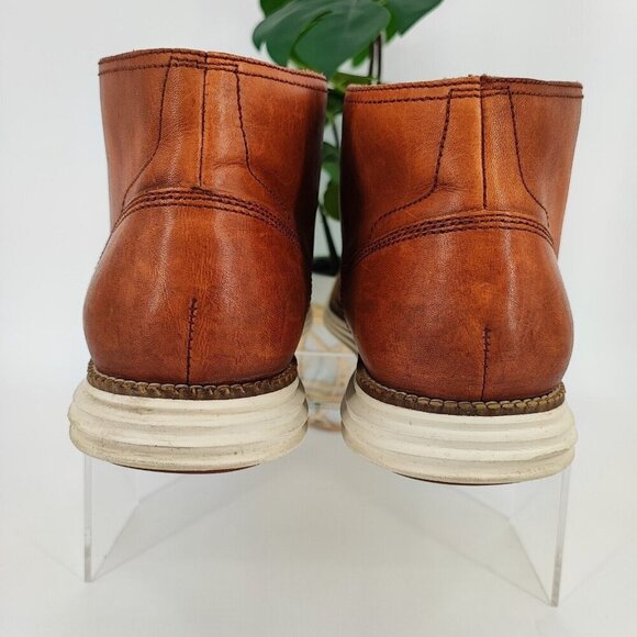 Cole Haan Men’s Grand OS Brown Leather Casual Shoes Size 10.5M US - Picture 3 of 9